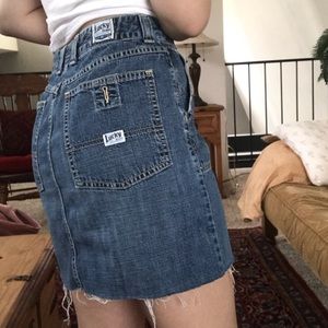 Lucky brand denim skirt!!